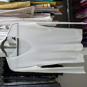 Express Cream Double V Drop Sleeve Sweater Size XS